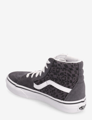 VANS - UY SK8-Hi - laisvalaikio batai aukštu aulu - leopard pop grey/black - 2