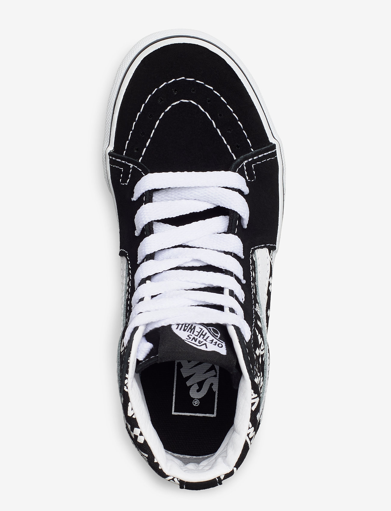 VANS - UY SK8-Hi - (logo repeat)blk/true wht - 3