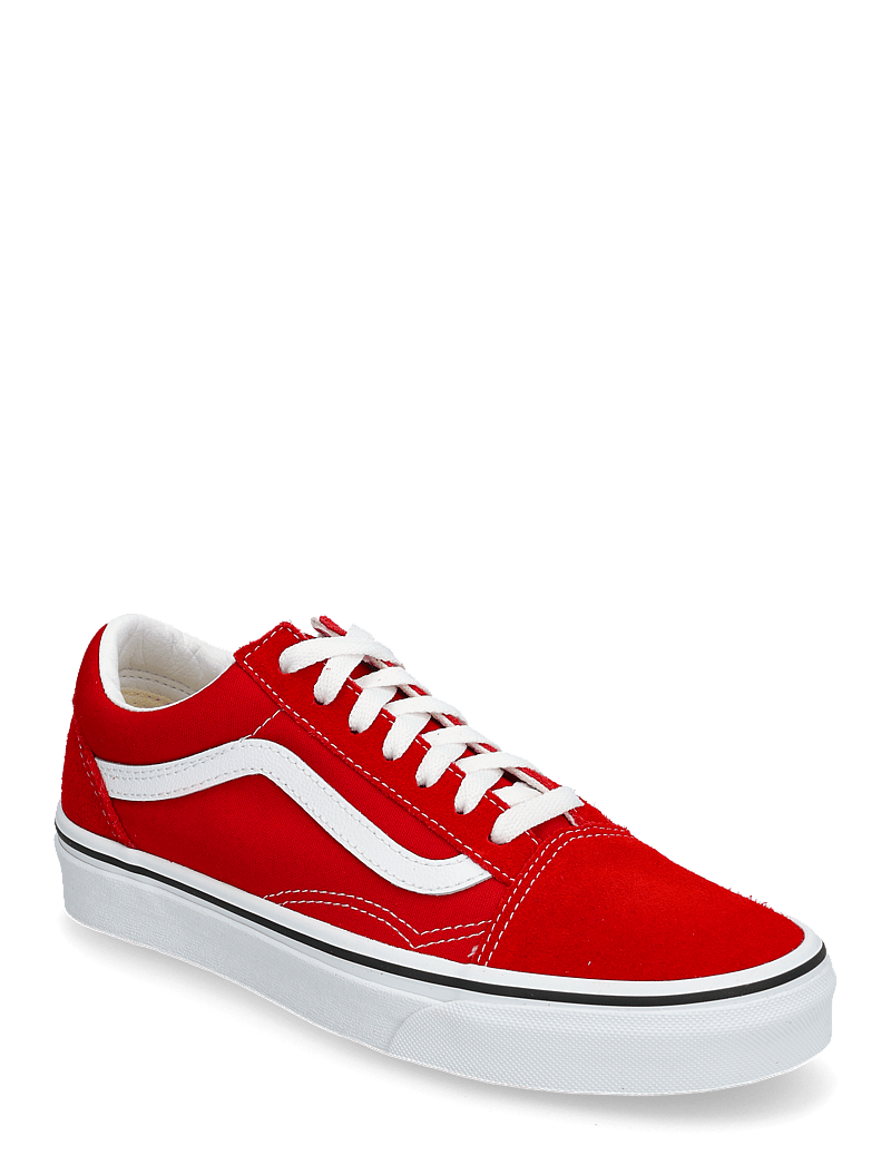 VANS - UA Old Skool - lave sneakers - racing red/true white - 0