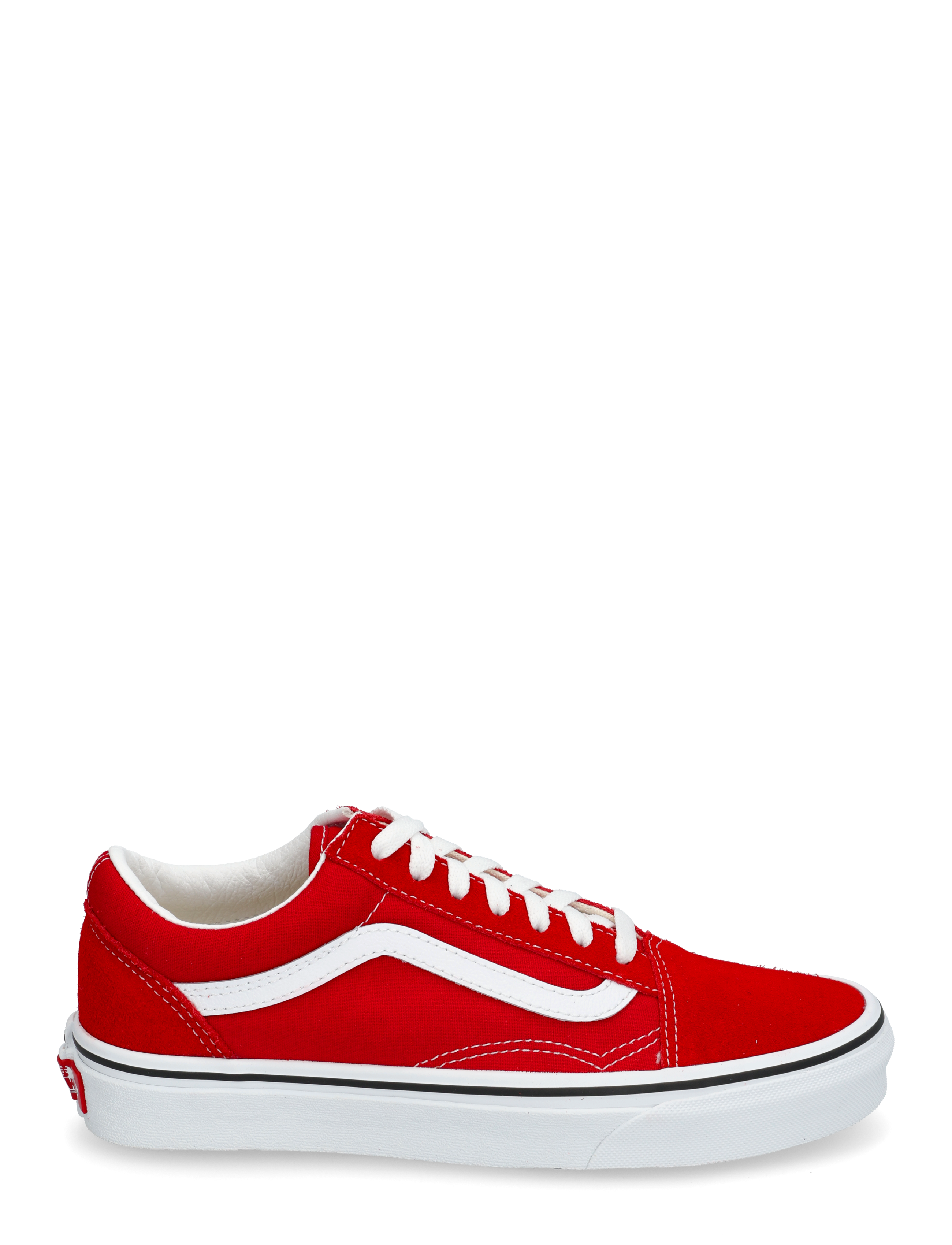 VANS - UA Old Skool - sneakers - racing red/true white - 1
