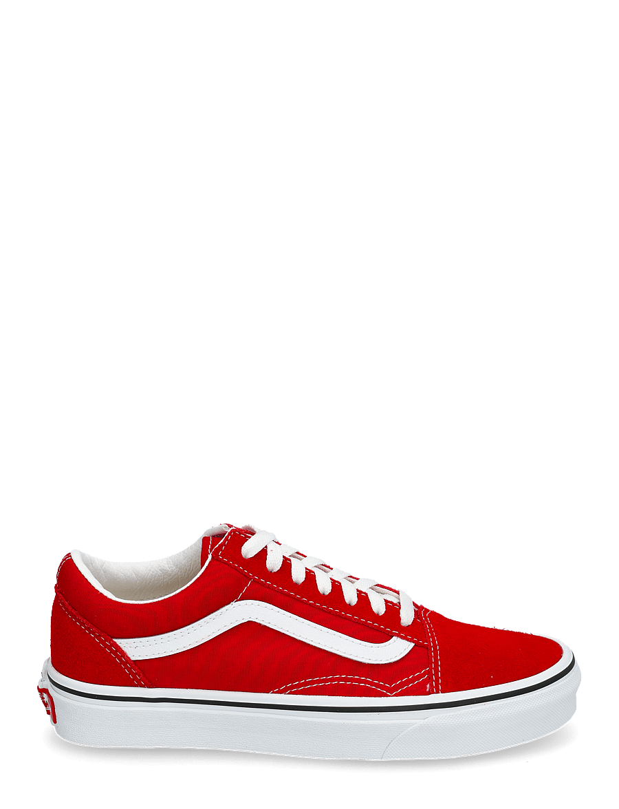 VANS - UA Old Skool - niedrige sneakers - racing red/true white - 1