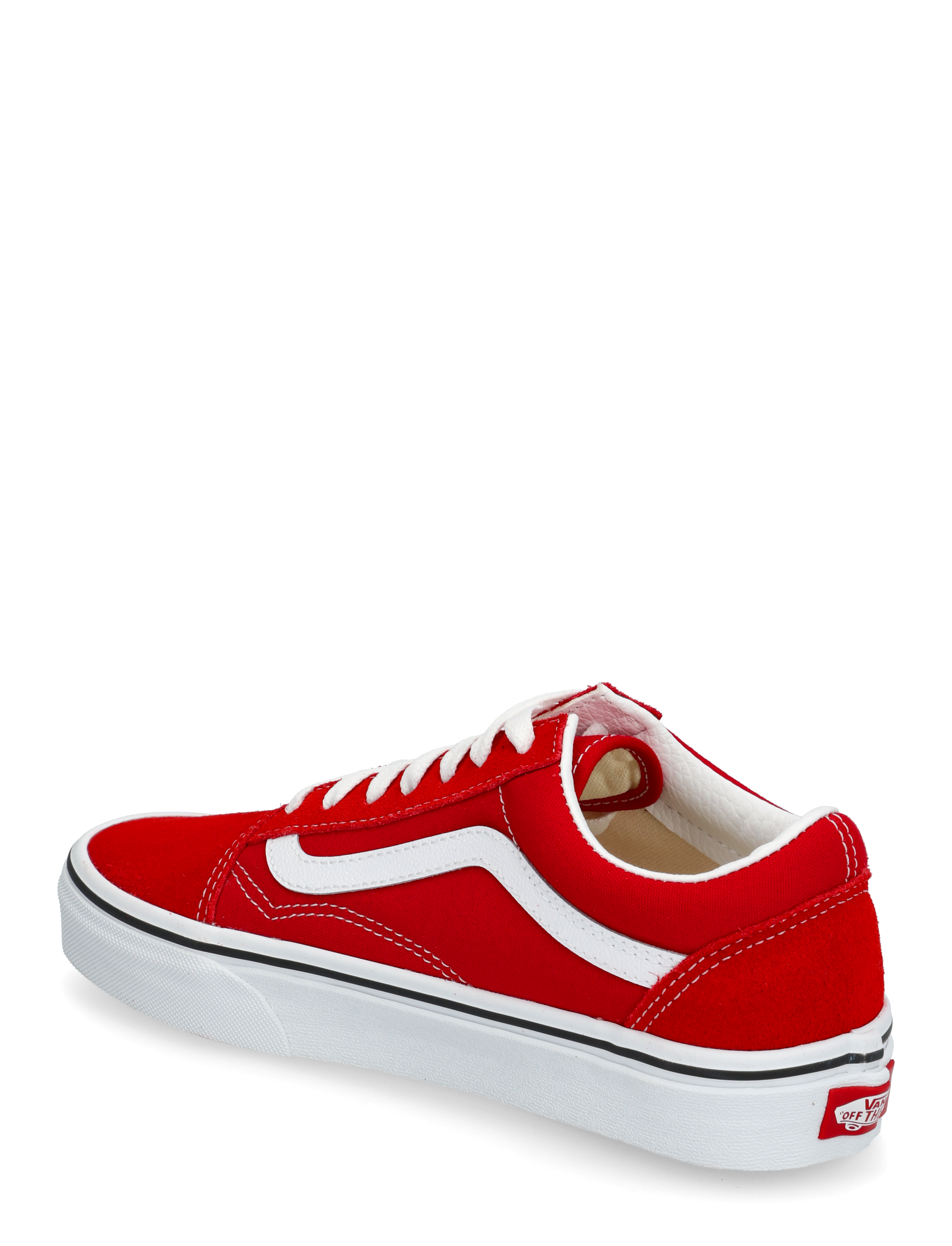 VANS - UA Old Skool - niedrige sneakers - racing red/true white - 2