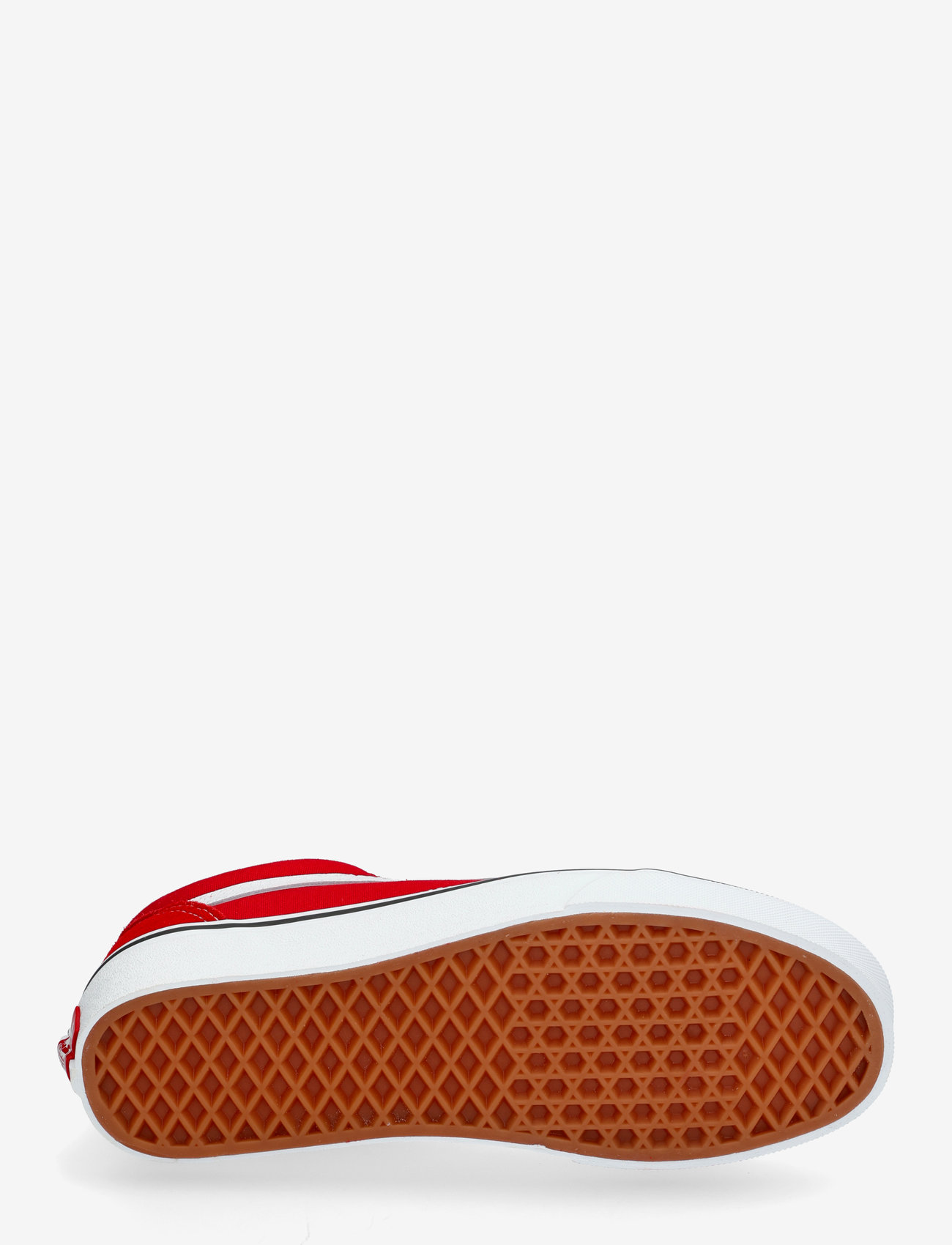 VANS - UA Old Skool - lave sneakers - racing red/true white - 4