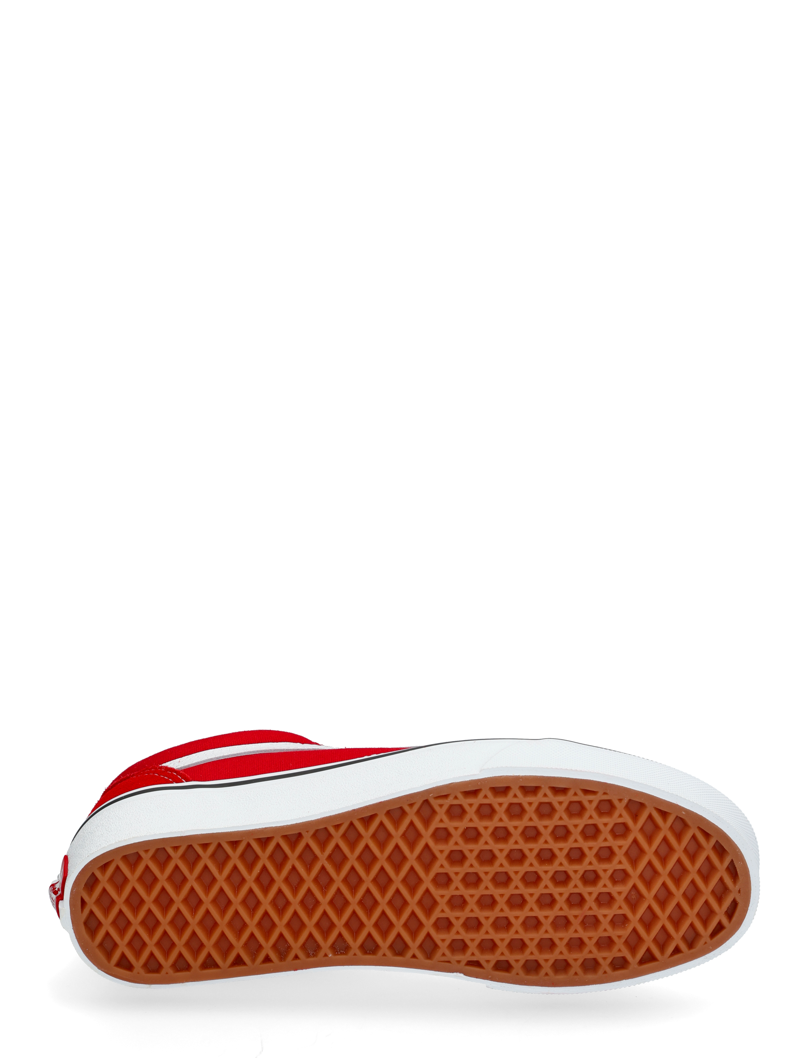 VANS - UA Old Skool - low top sneakers - racing red/true white - 4