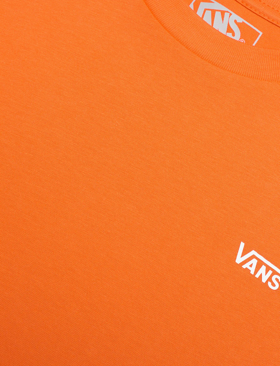 VANS - LEFT CHEST TEE - sports tops - flame - 2