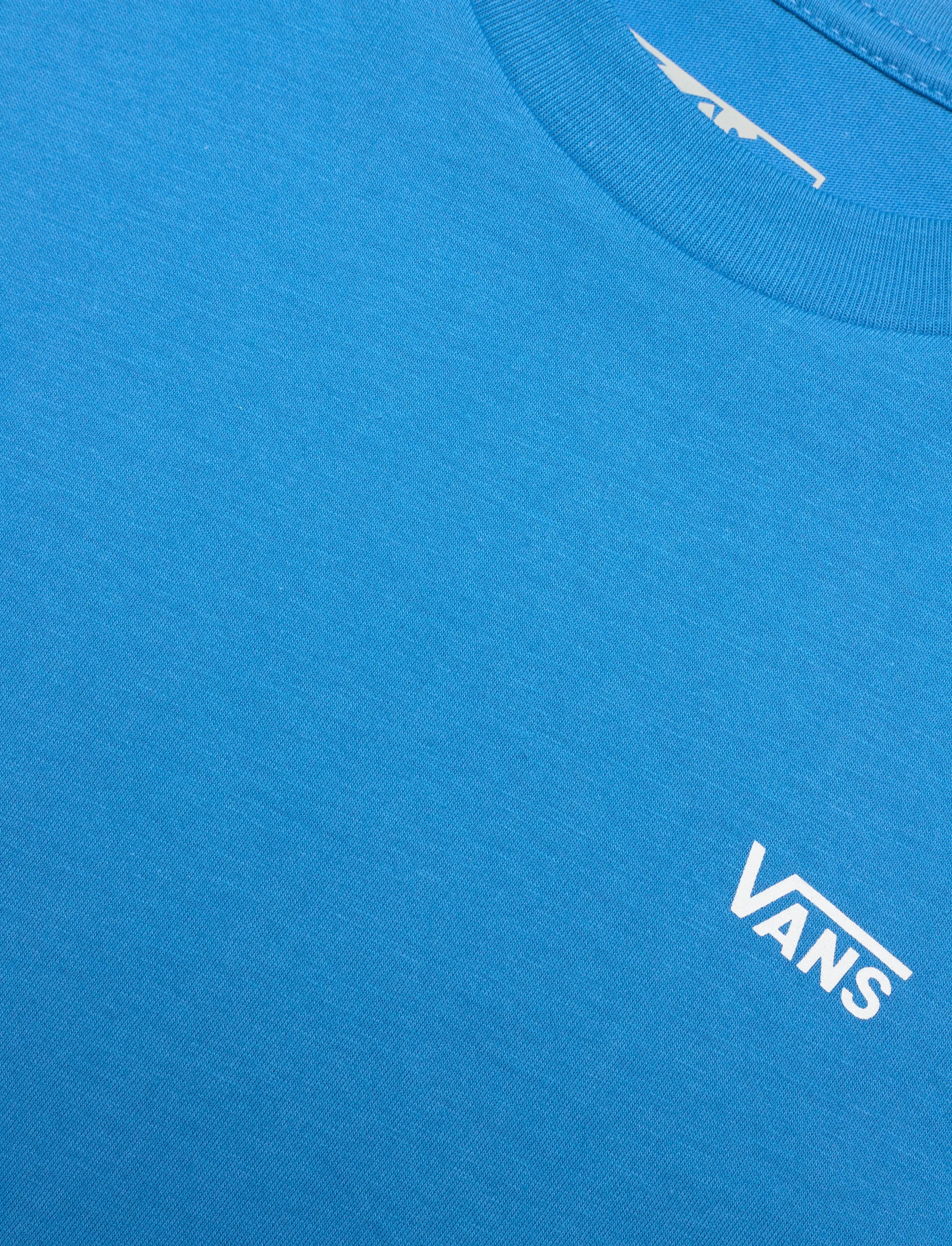 VANS - LEFT CHEST TEE - sportstoppe - bright azure - 2