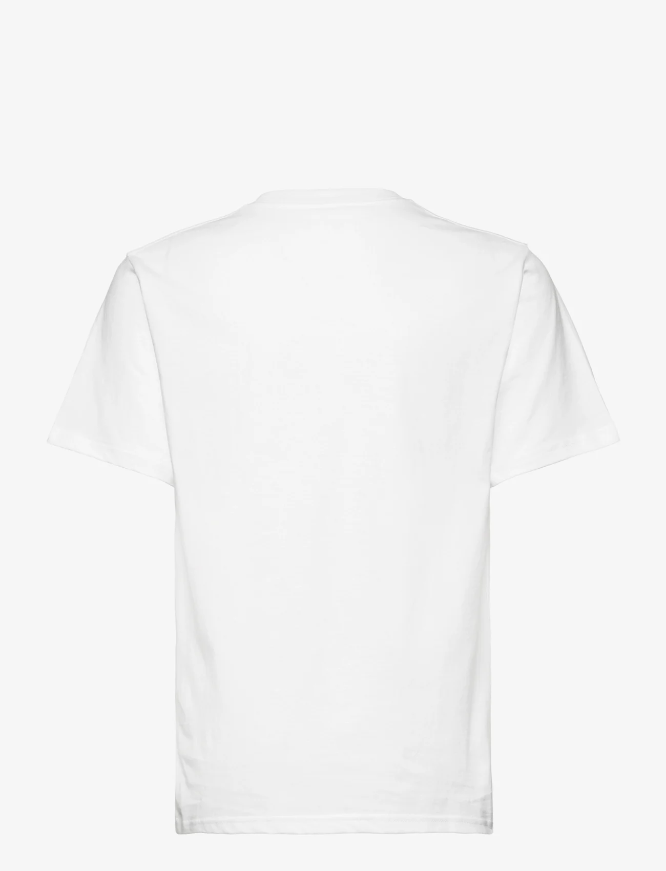 VANS - BY LEFT CHEST TEE BOYS - kortermede t-skjorter - white - 1