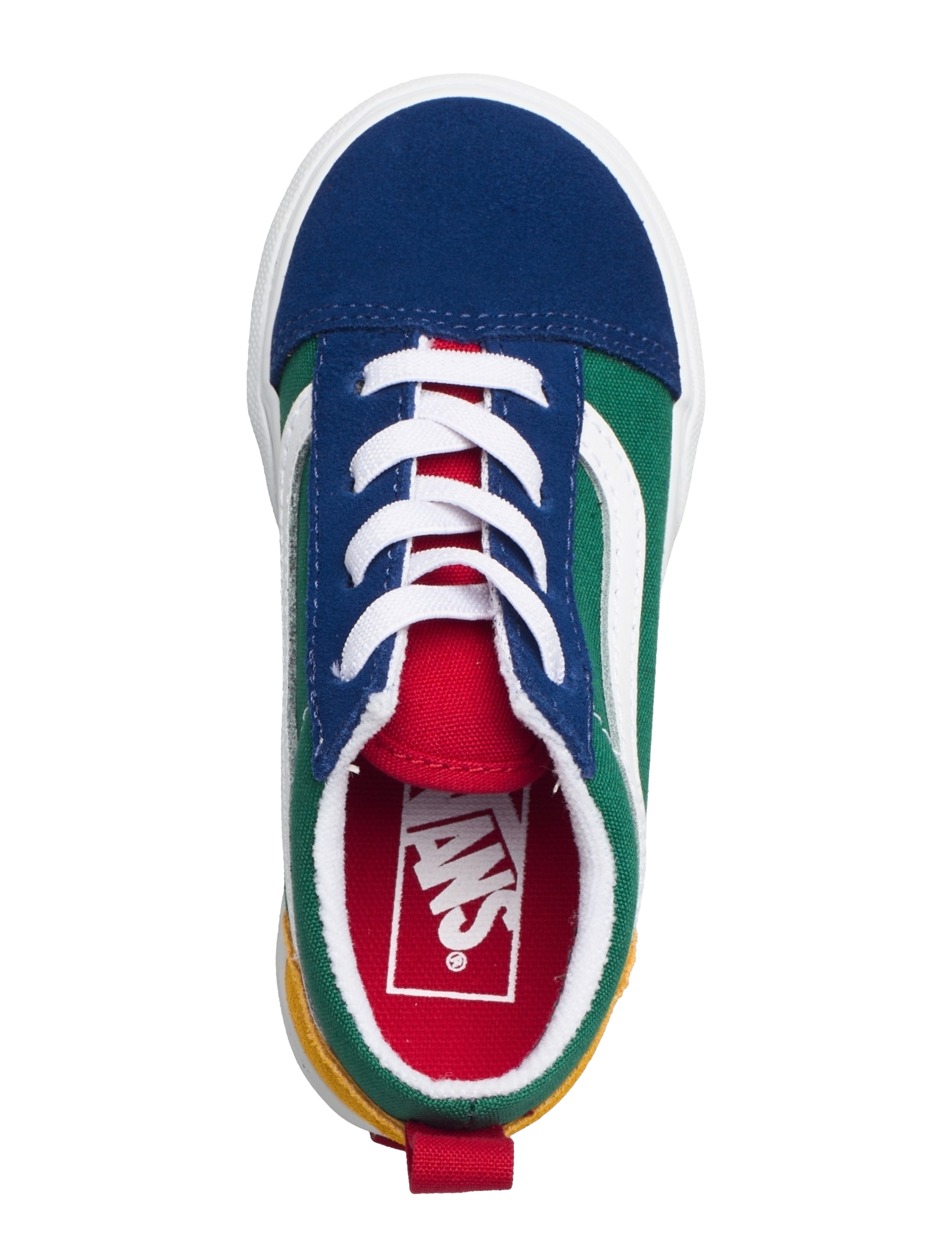 VANS - TD Old Skool Elastic Lace - blue/green - 3