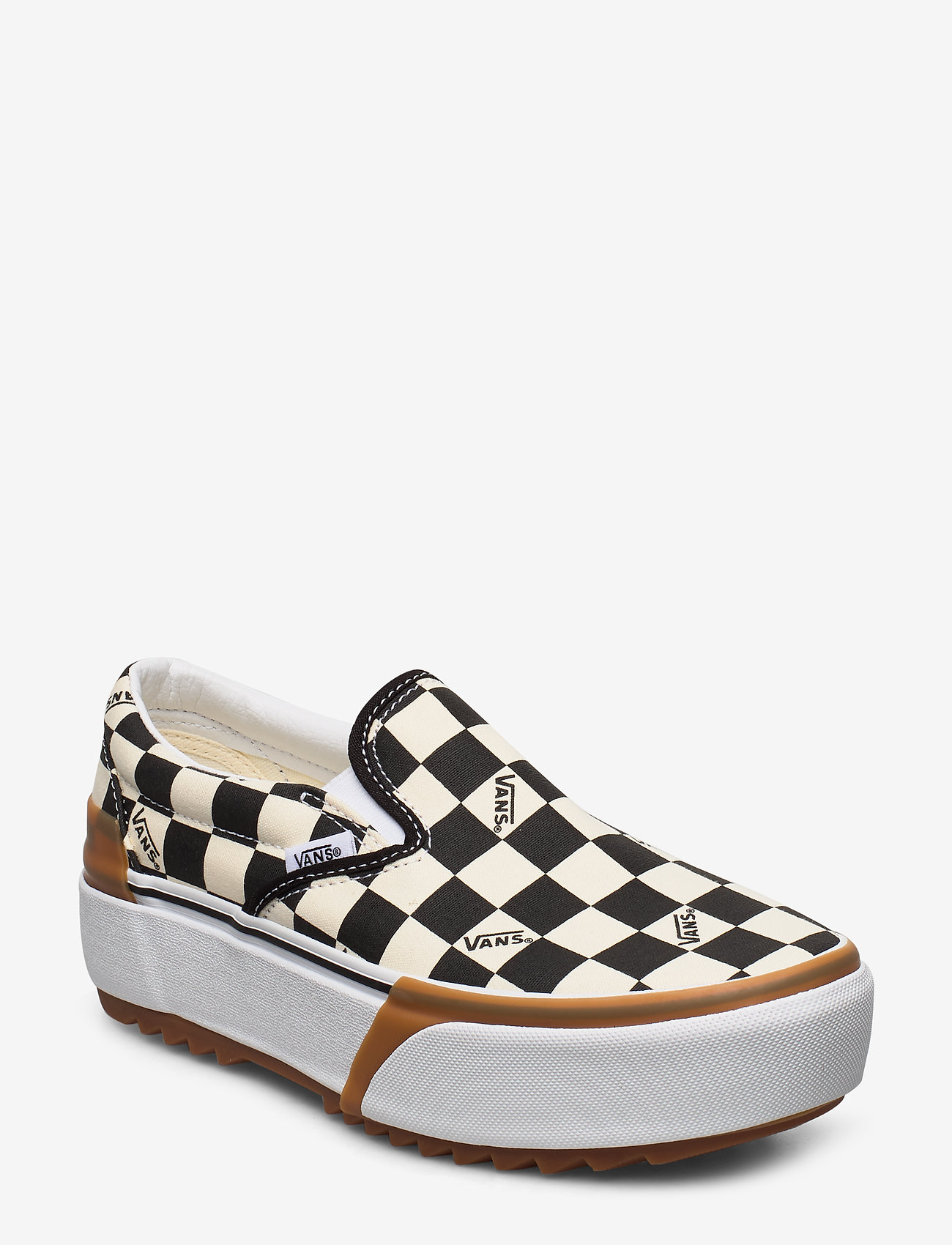 VANS - UA Classic Slip-On Stacked - (checkerboard) multi/true - 0