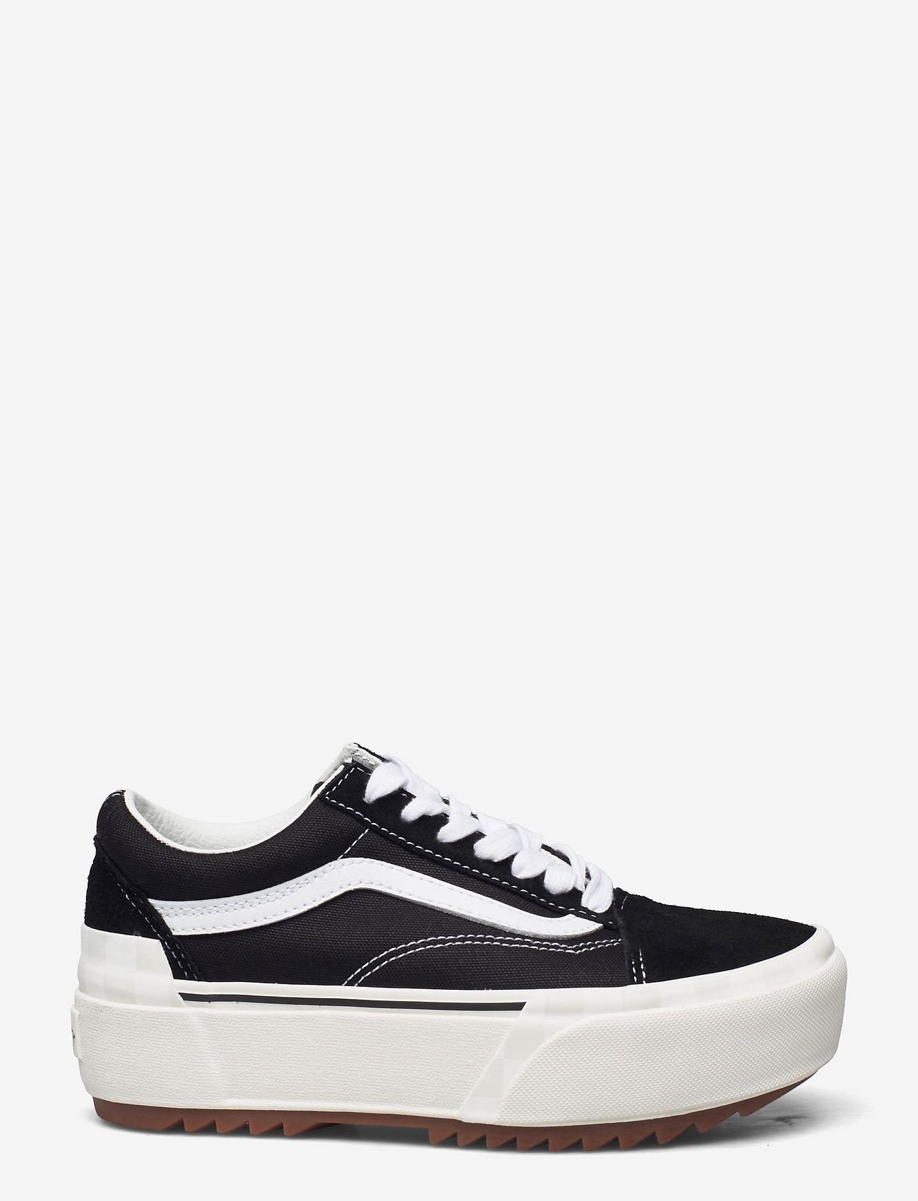VANS - UA Old Skool Stacked - låga sneakers - black/white - 1