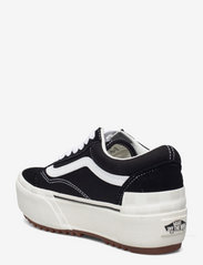 VANS - UA Old Skool Stacked - låga sneakers - black/white - 2