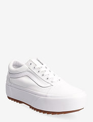 UA Old Skool Stacked - (CANVAS) TRUE WHITE