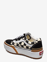 VANS - UA Old Skool Stacked - low top sneakers - checkerboard multi/true - 2