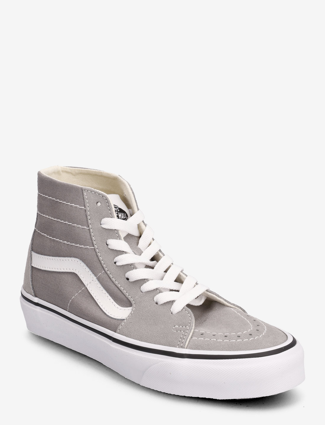 Grey high top top vans