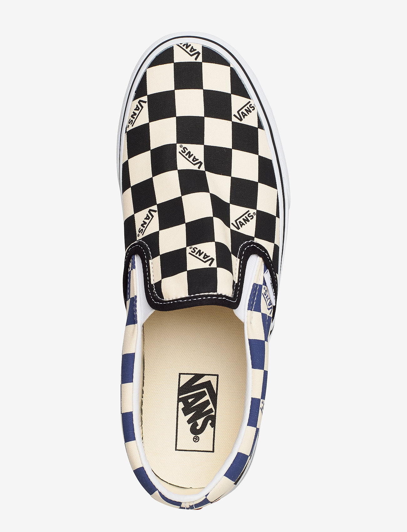 VANS - UA Classic Slip-On - (big check) black/navy - 3