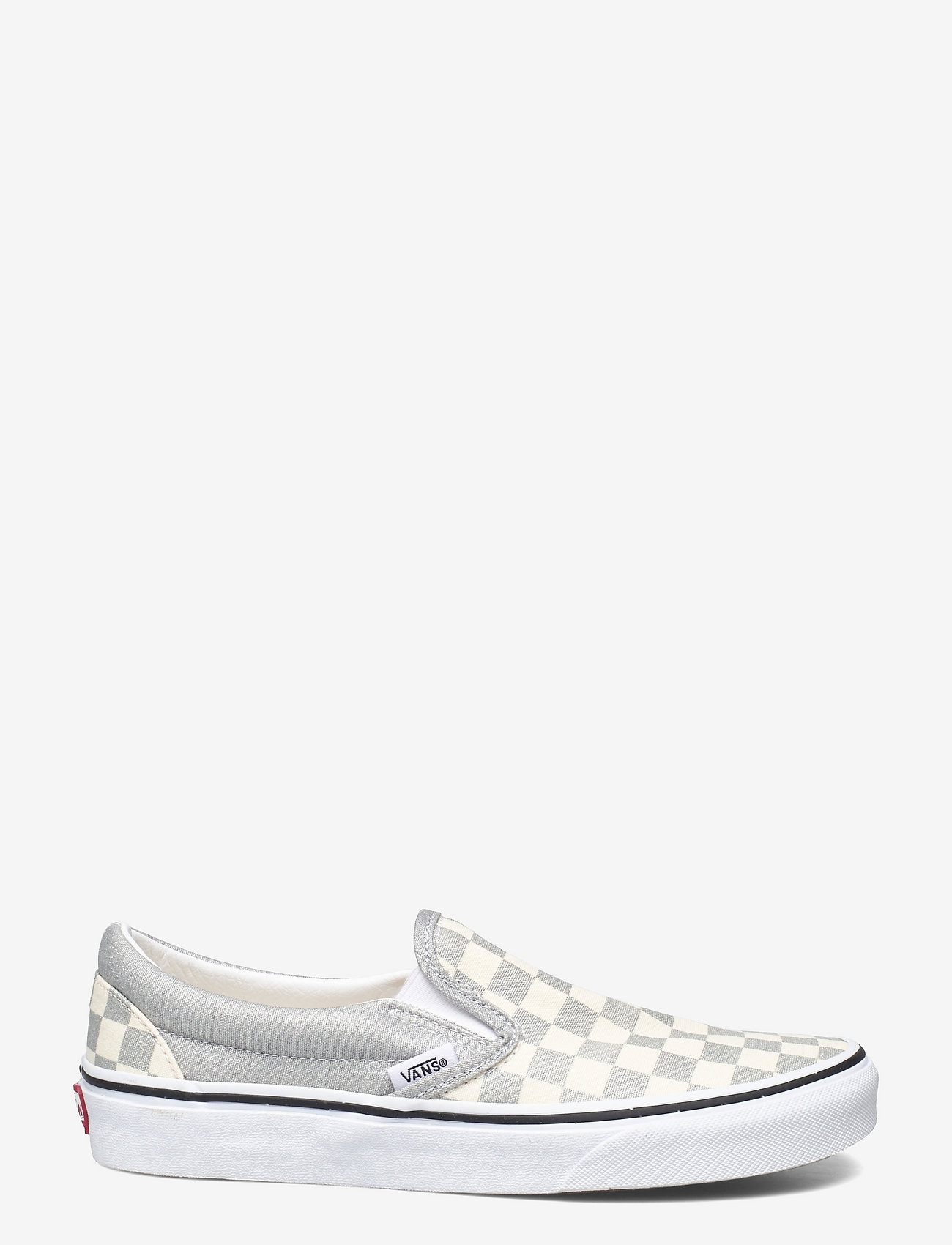 VANS - UA Classic Slip-On - (checkerboard)silvertrwht - 1