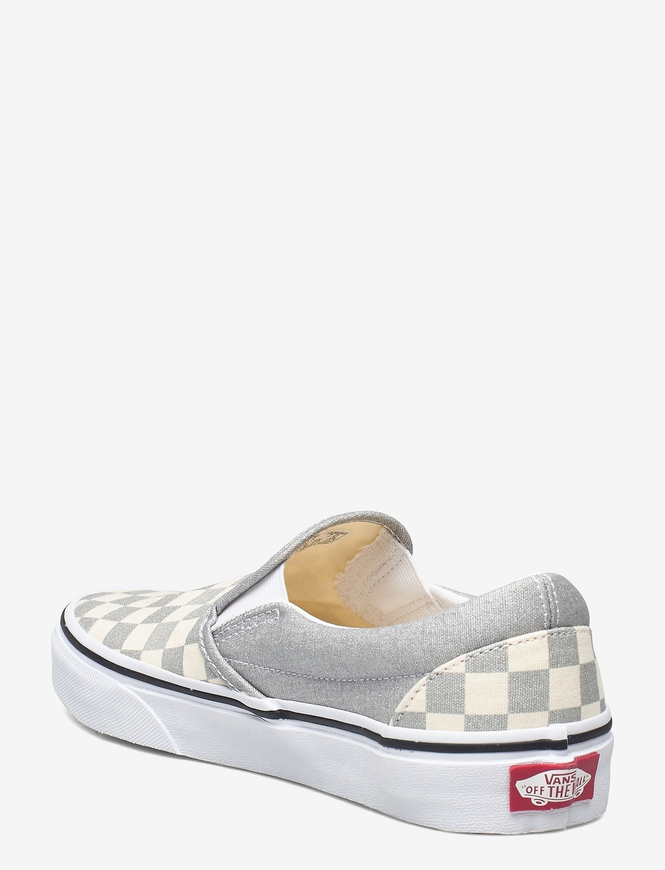 VANS - UA Classic Slip-On - (checkerboard)silvertrwht - 2