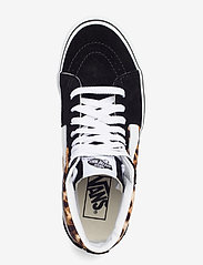 VANS - UA SK8-Hi - høy ankel - (leopard) black/truewhite - 3