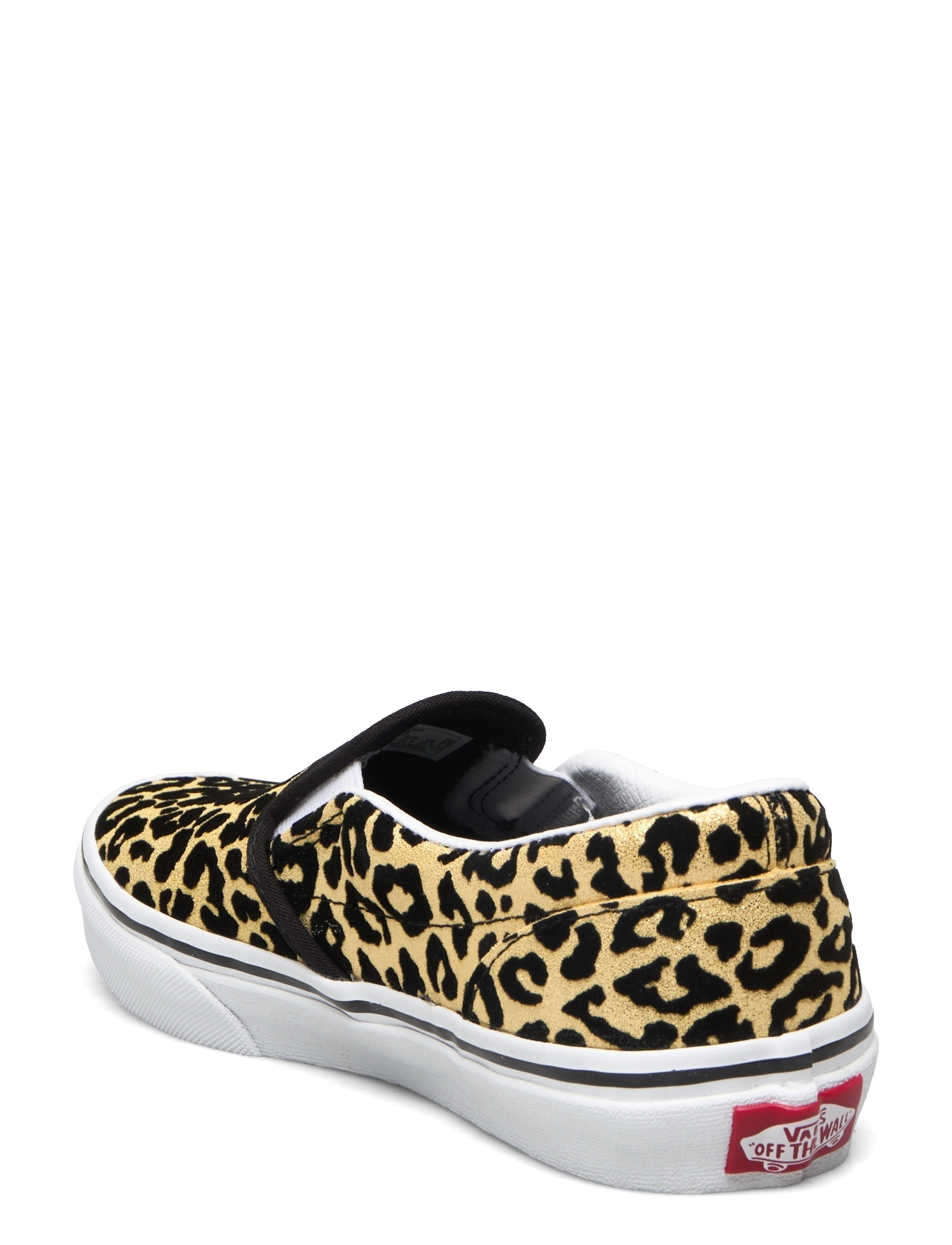 VANS - JN Classic Slip-On - (flocked leopard)blktrwht - 2