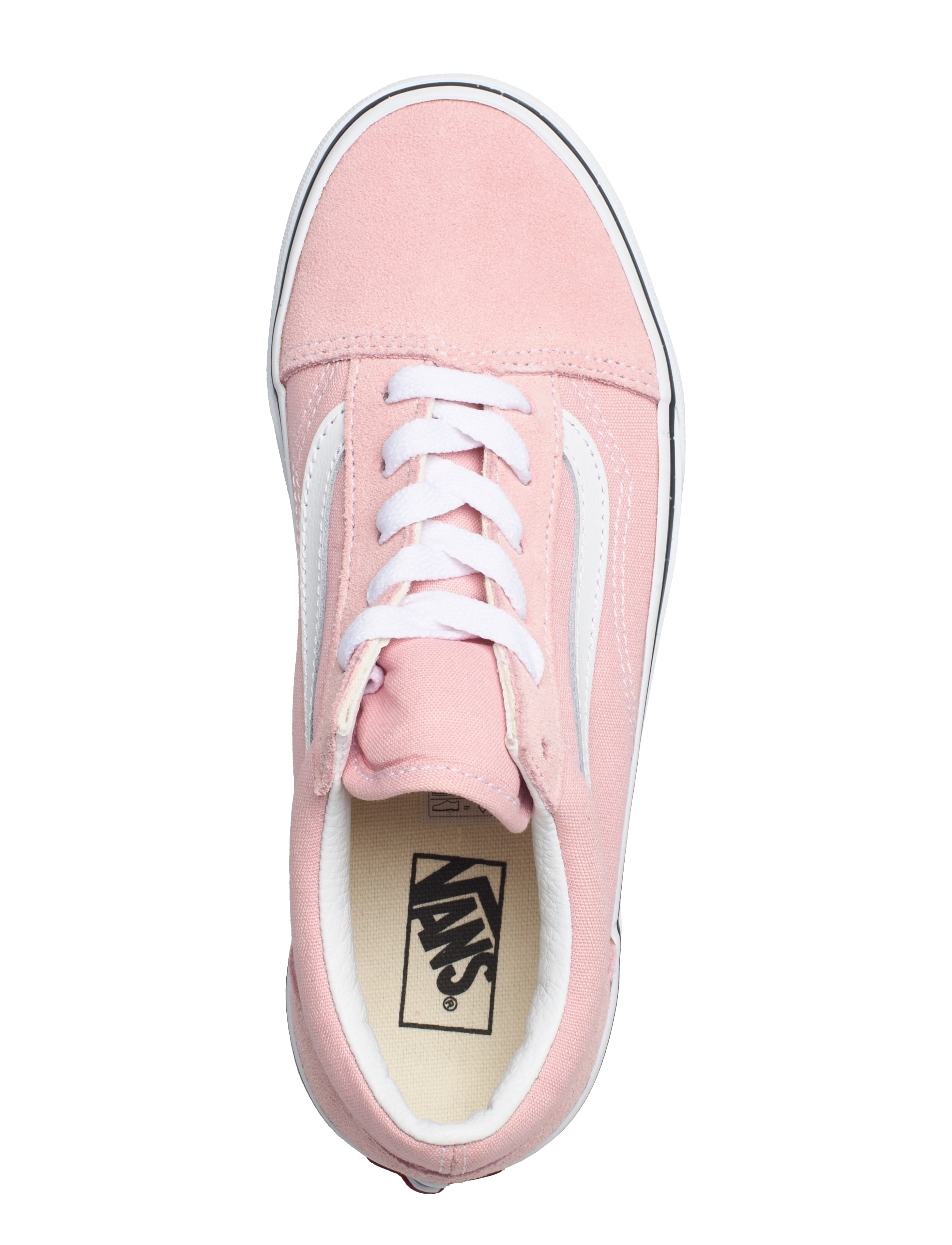 VANS - JN Old Skool - powder pink/true white - 3