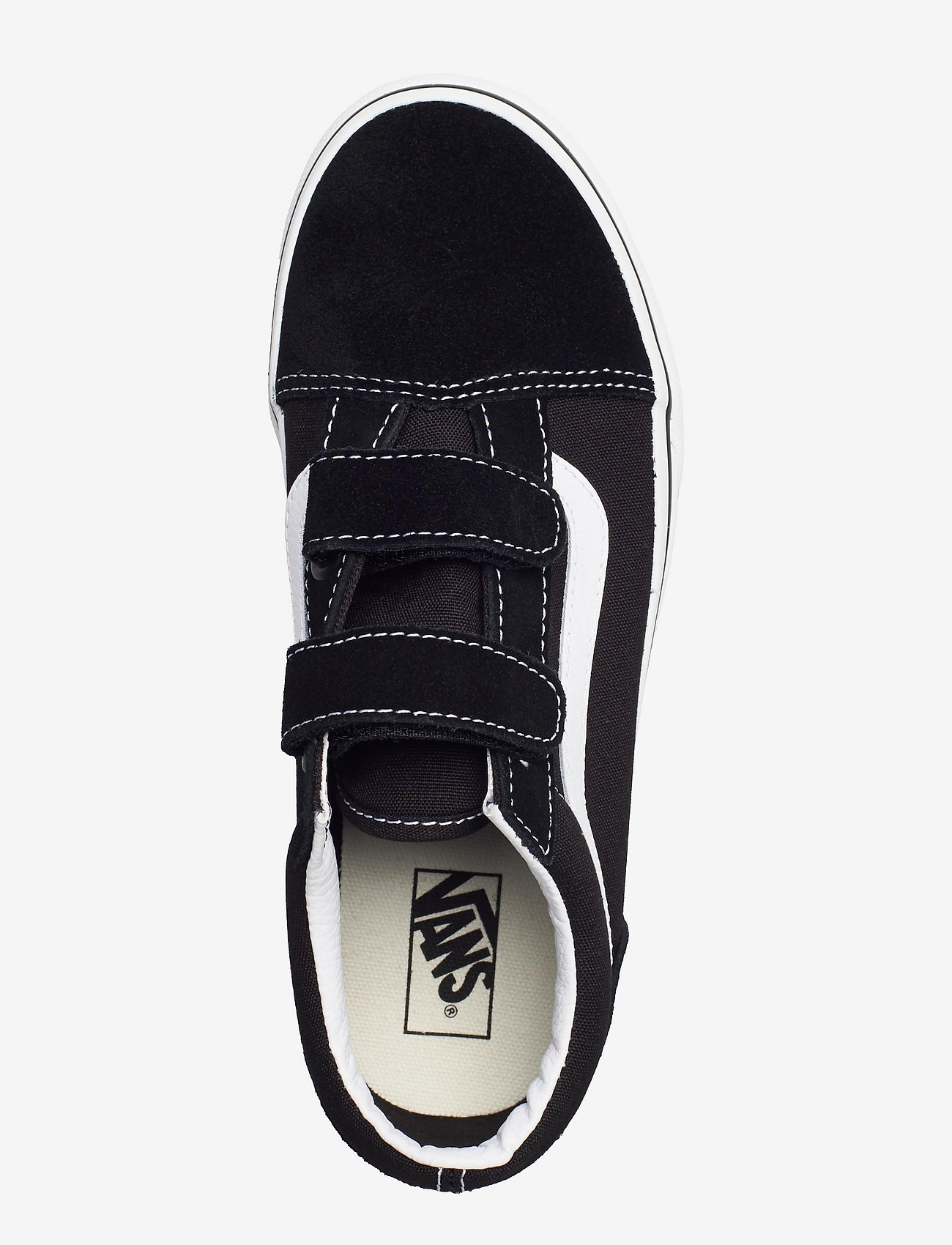 VANS - JN Old Skool V - black/true white - 3