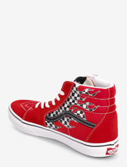 VANS - JN SK8-Hi - höga sneakers - racing red - 2