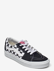 VANS - UA SK8-Low - lave sneakers - black checkerboard - 0