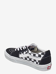 VANS - UA SK8-Low - lave sneakers - black checkerboard - 2