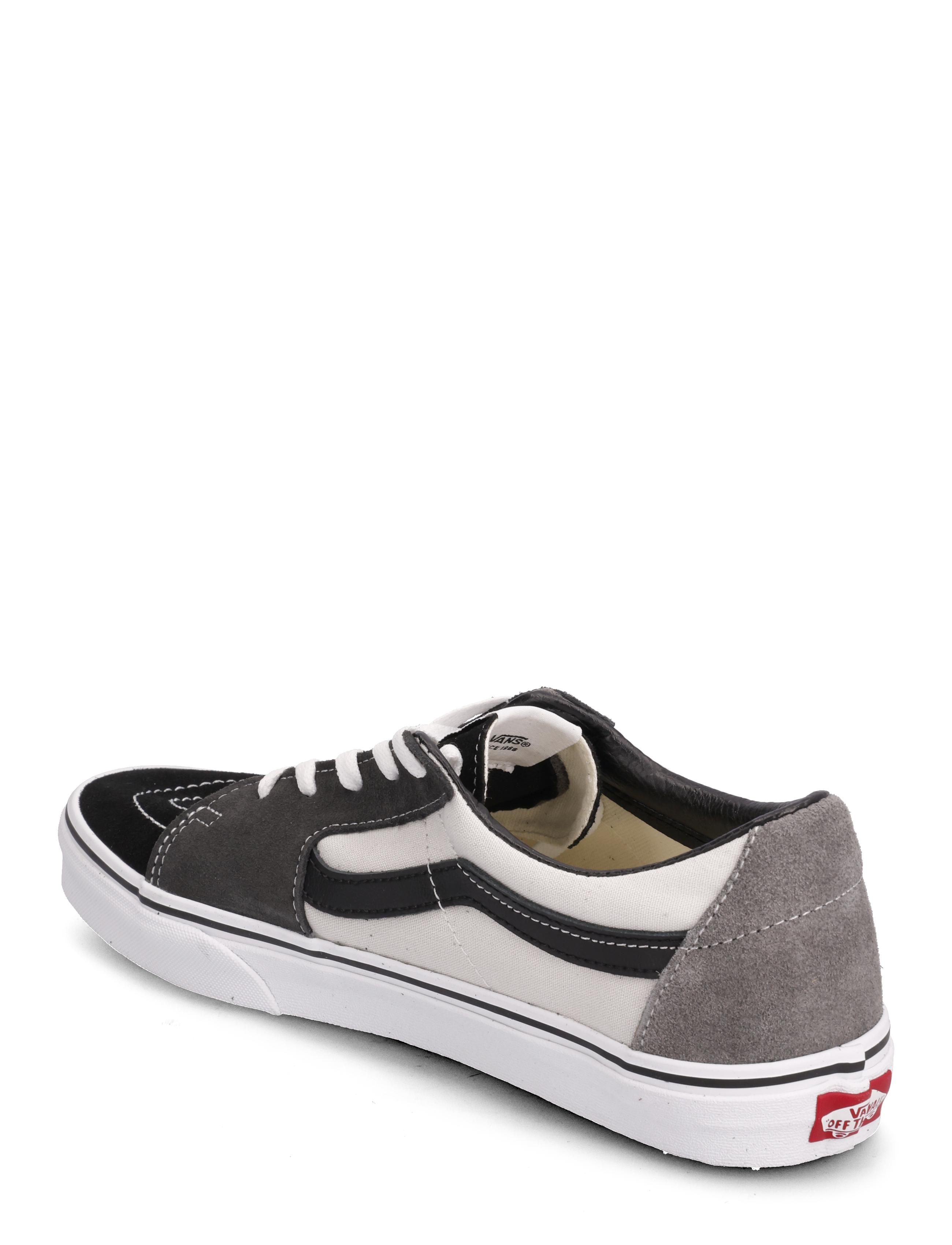 VANS - UA SK8-Low - (color block)drizzletrwht - 2