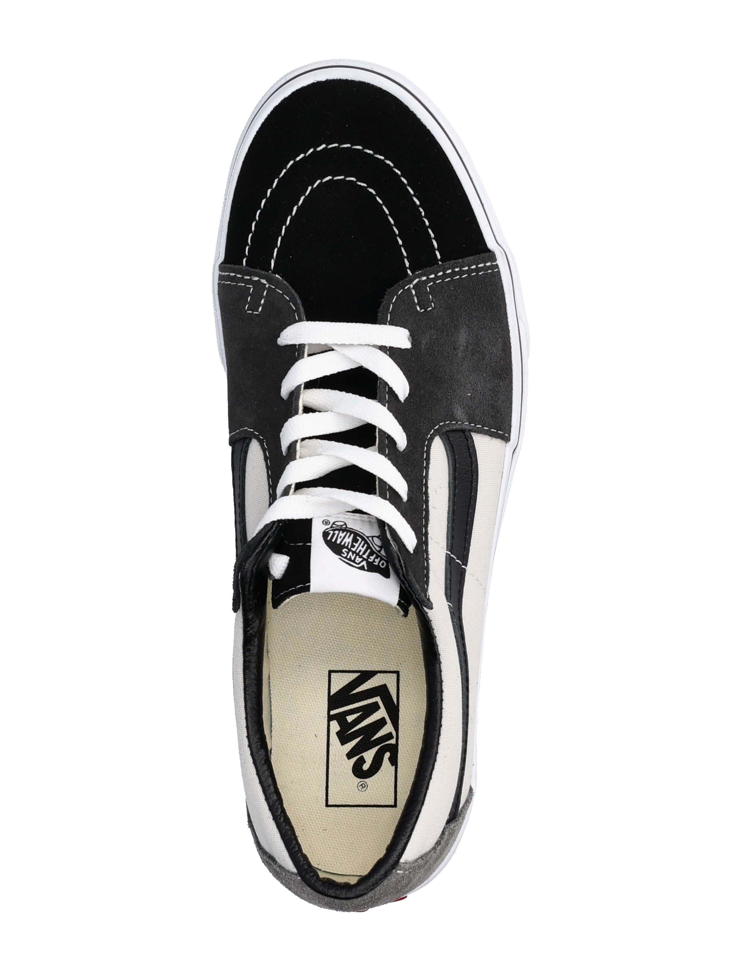 VANS - UA SK8-Low - (color block)drizzletrwht - 3