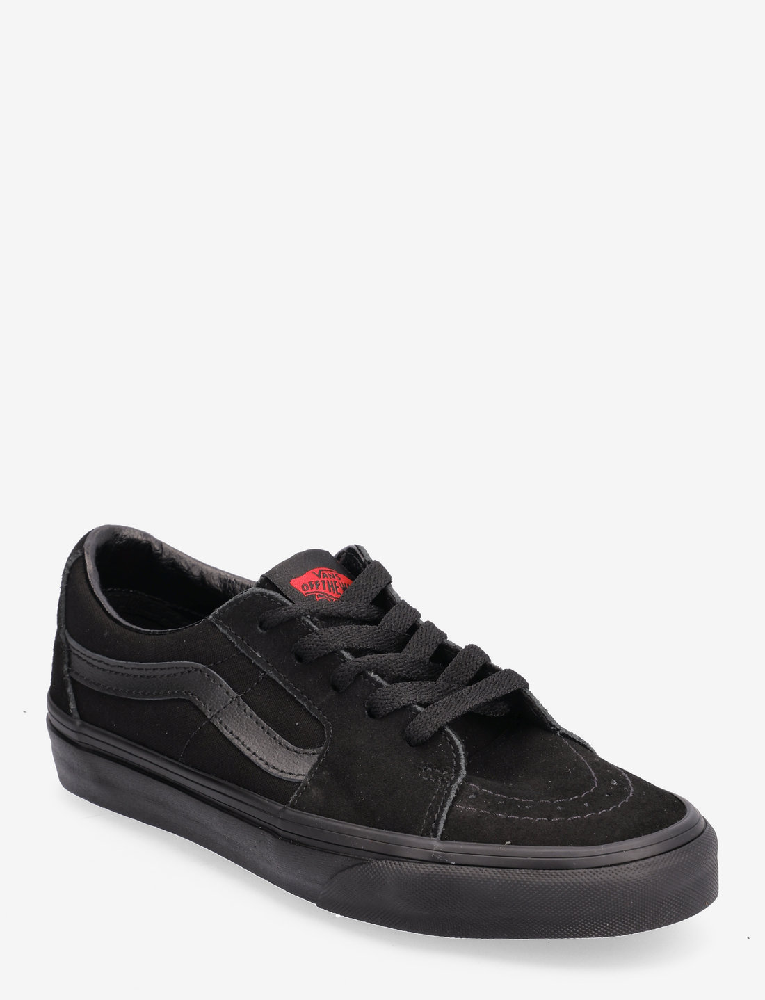 Black leather sales vans size 2
