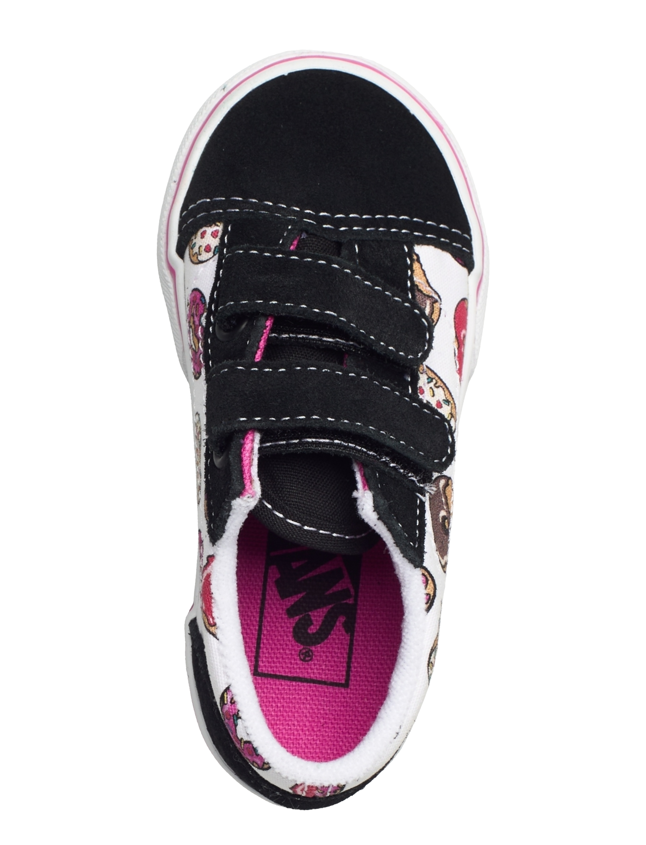 VANS - TD Old Skool V - black/pink - 3