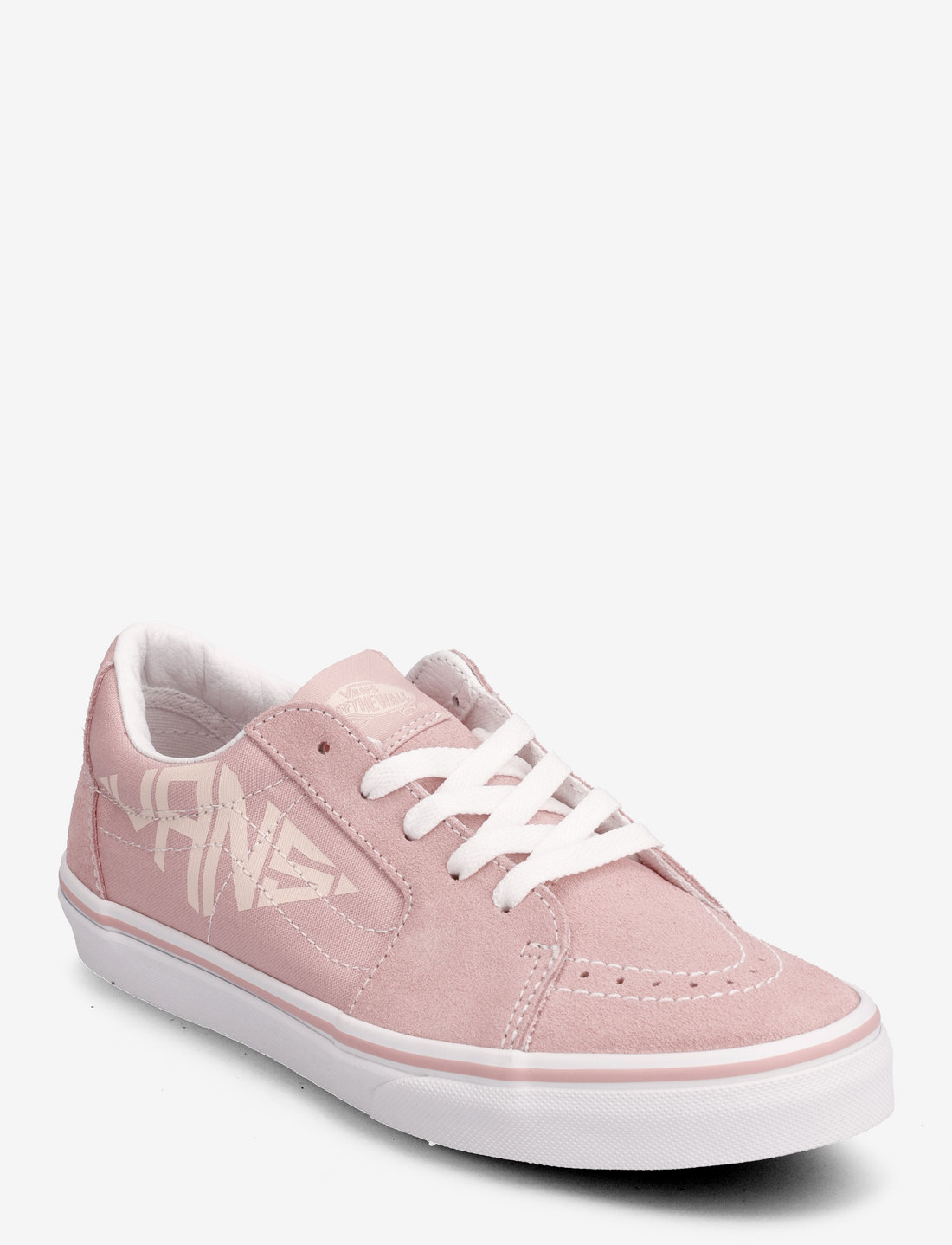Pink fluffy vans best sale