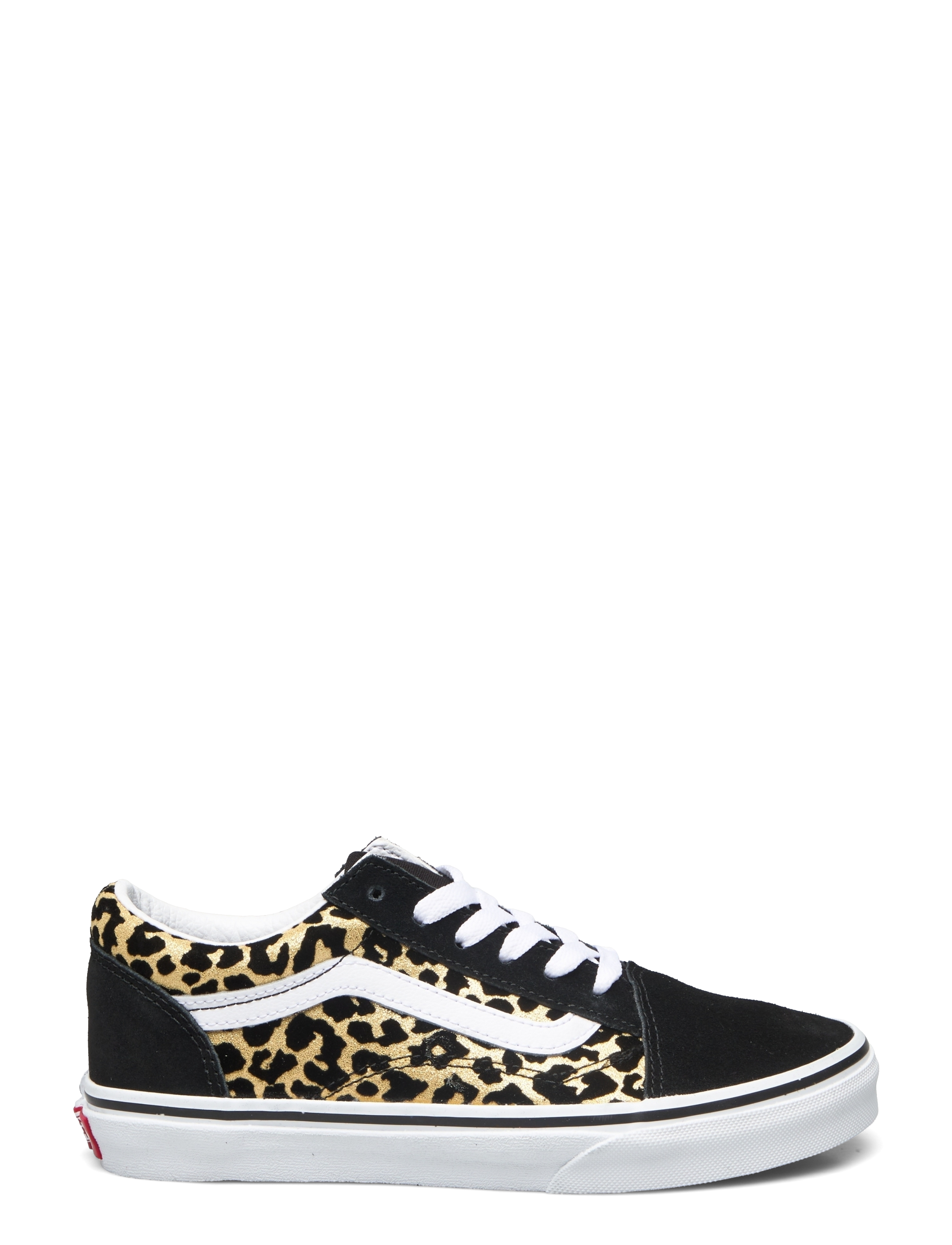 VANS - JN Old Skool - (flocked leopard)blktrwht - 1