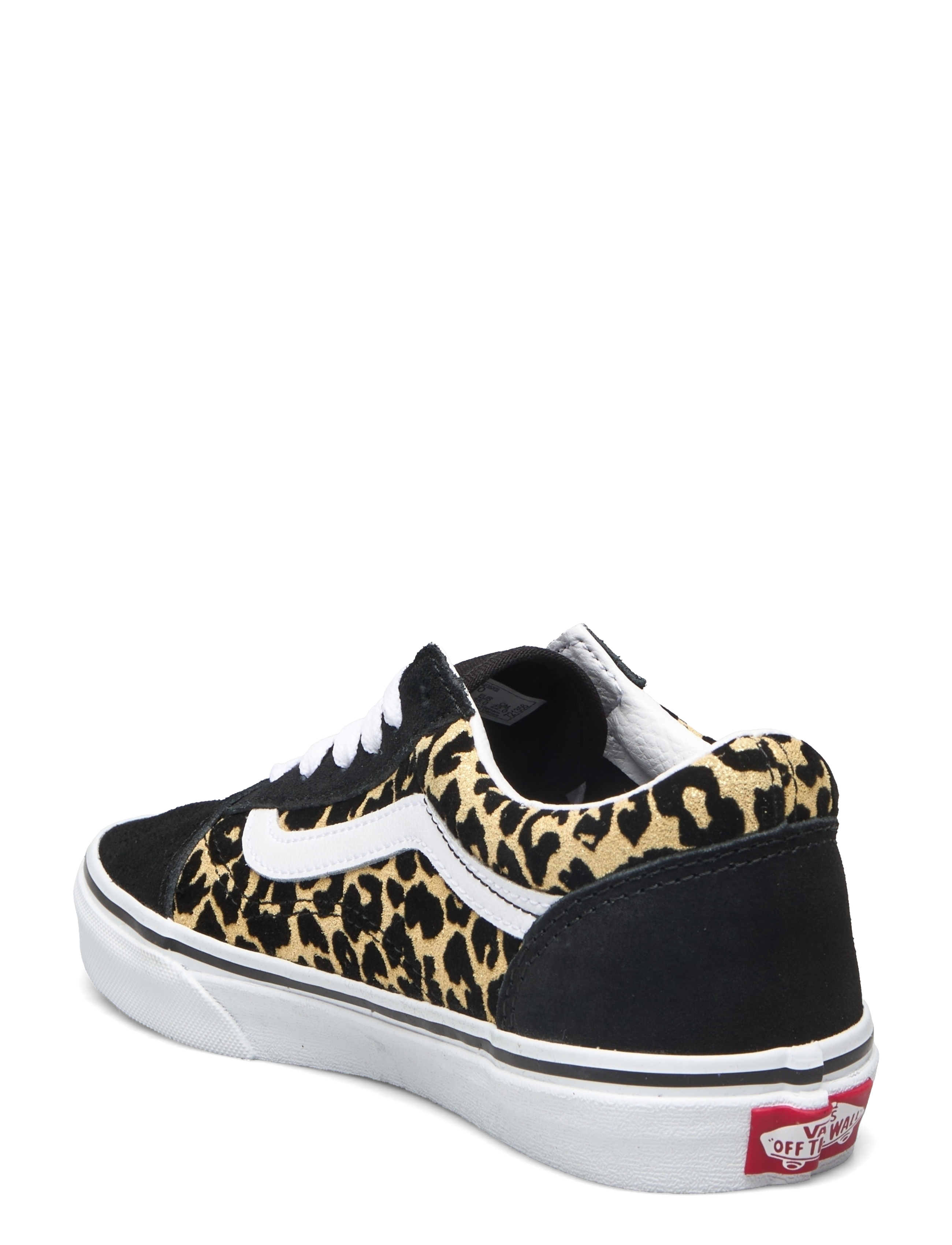 VANS - JN Old Skool - (flocked leopard)blktrwht - 2