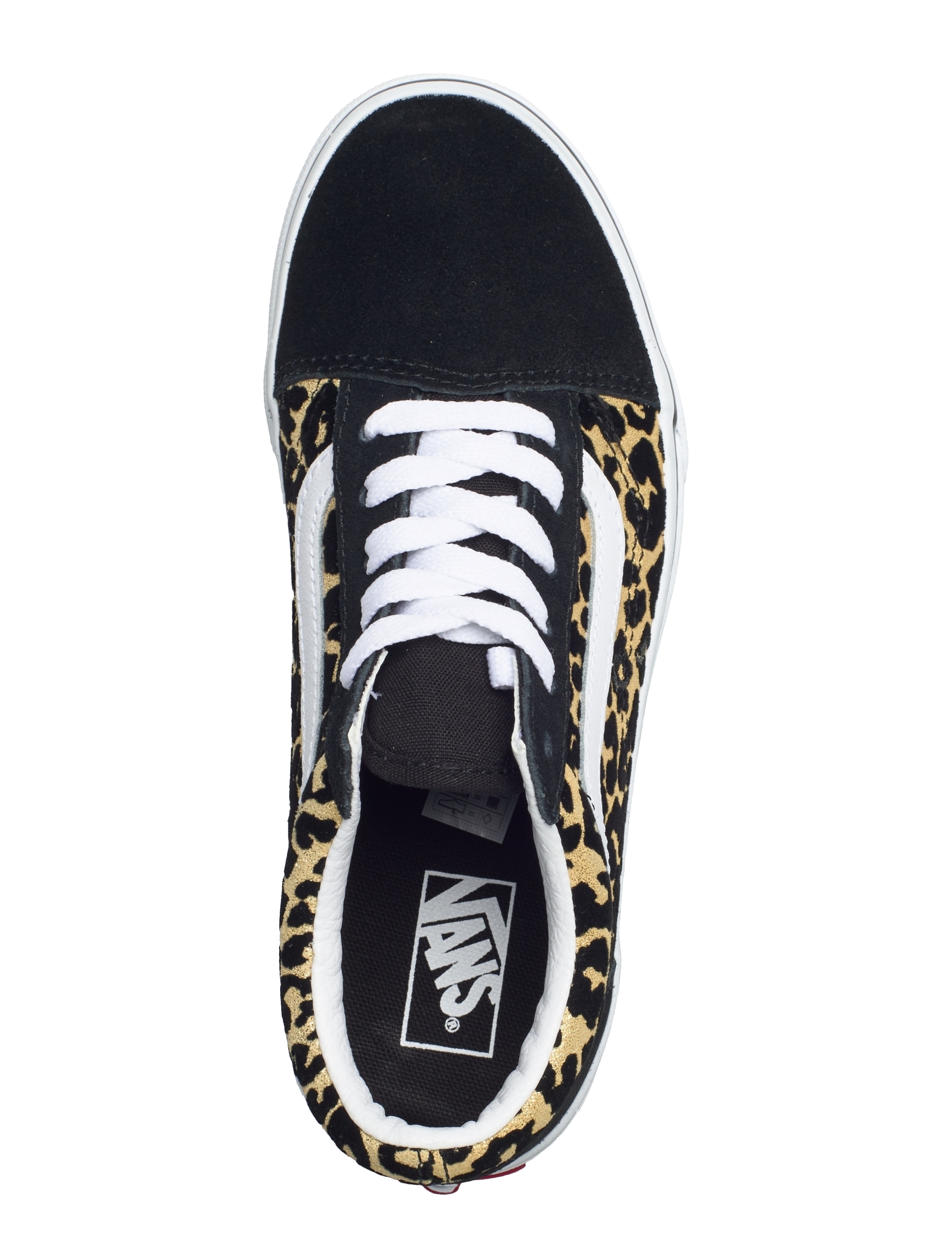VANS - JN Old Skool - (flocked leopard)blktrwht - 3