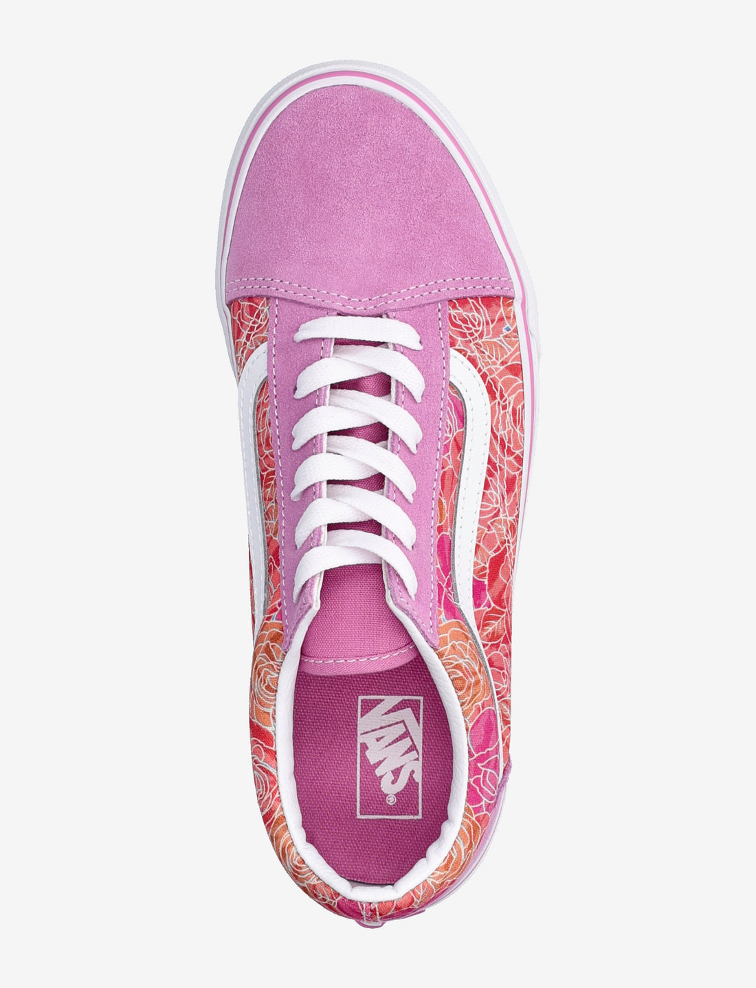 Vans old skool floral pink best sale