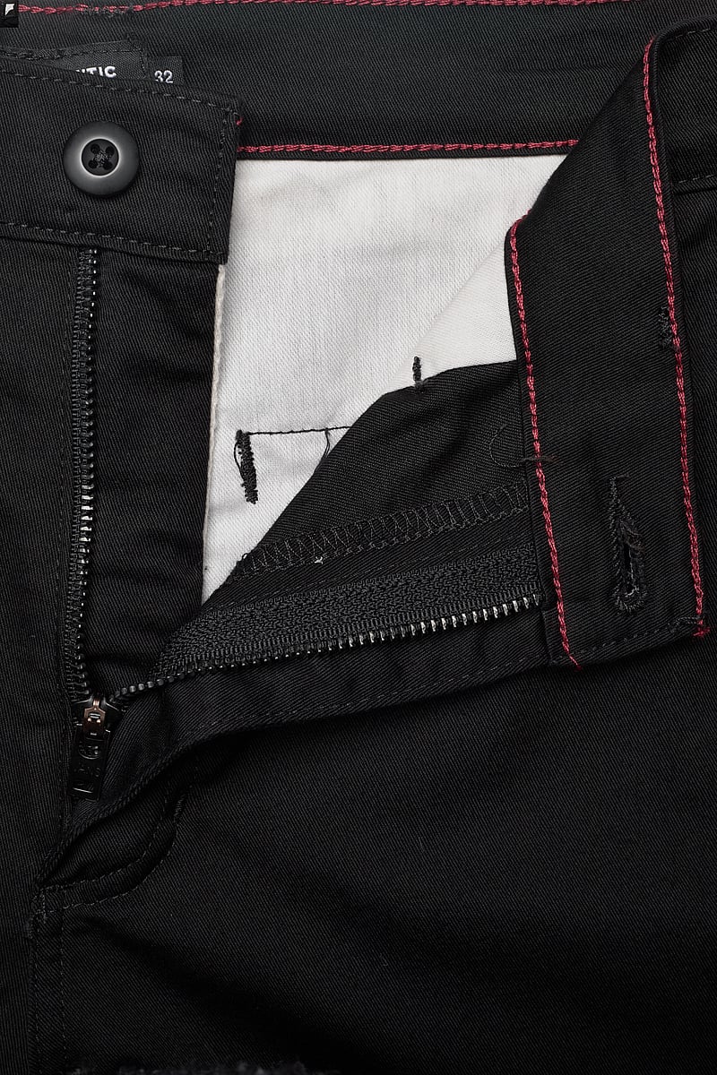 VANS - MN AUTHENTIC CHINO RELAXED SHORT - afslappede shorts - black - 4