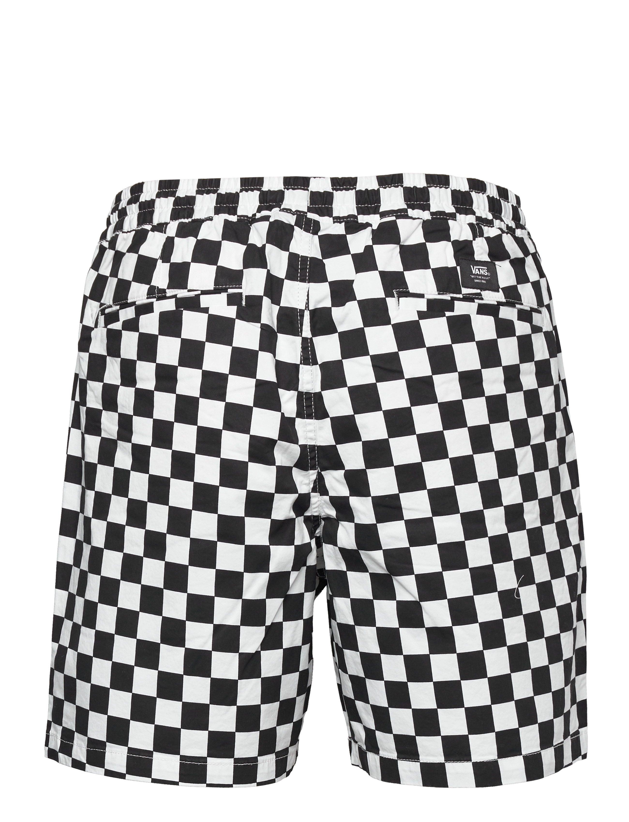 VANS - RANGE RELAXED ELASTIC SHORT - spodenki treningowe - checkerboard - 1