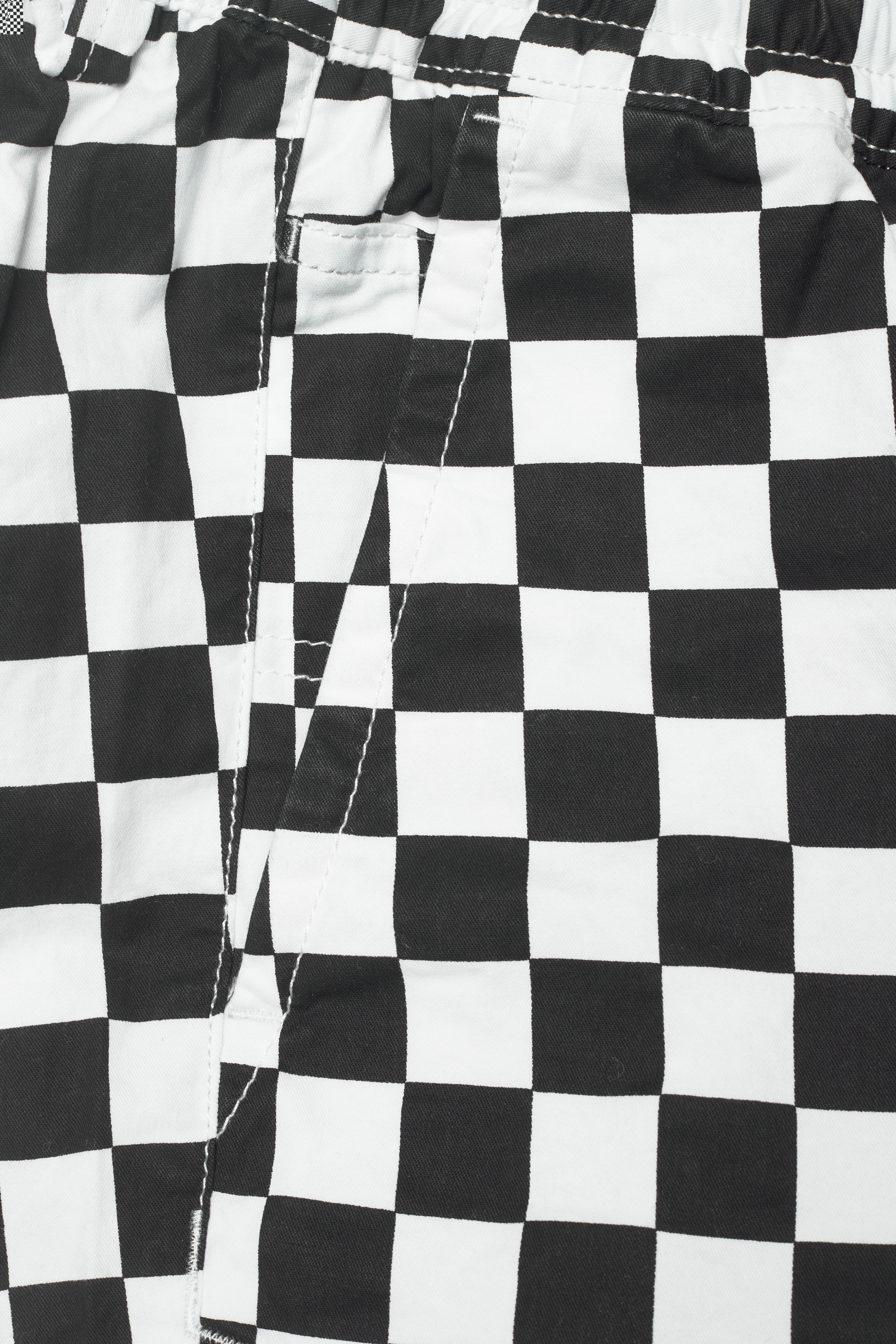 VANS - RANGE RELAXED ELASTIC SHORT - spodenki treningowe - checkerboard - 3