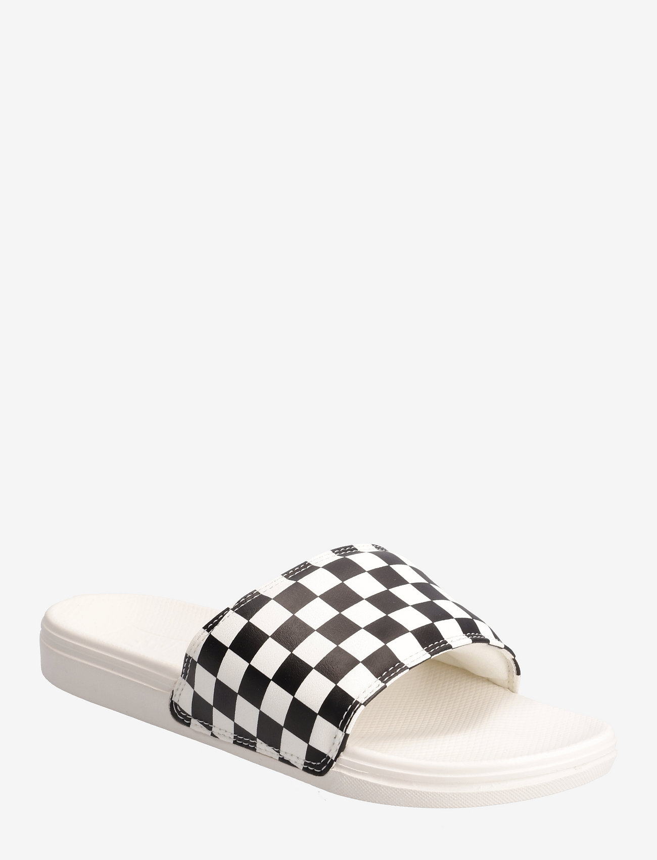 VANS - La Costa Slide-On - madalaimad hinnad - checkerboard black/marshmallow - 1
