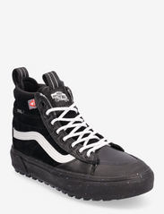VANS - UA SK8-Hi MTE-2 - sportiska stila apavi ar paaugstinātu potītes daļu - black glitter - 0
