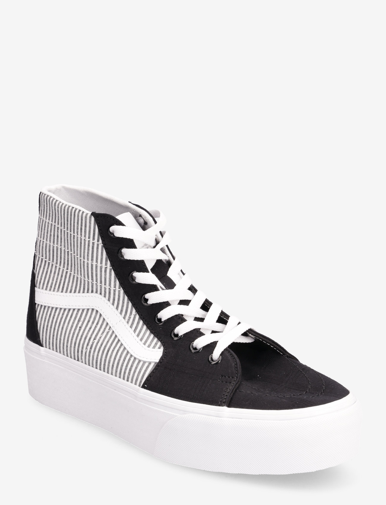 VANS - UA SK8-Hi Tapered Stackform - ar paaugstinātu potītes daļu - black/white - 0