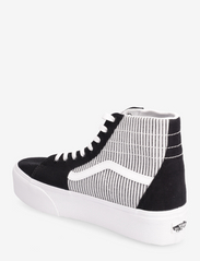 VANS - UA SK8-Hi Tapered Stackform - laisvalaikio batai aukštu aulu - black/white - 2