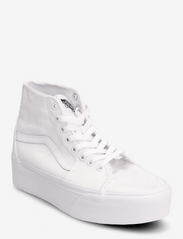 VANS - UA SK8-Hi Tapered Stackform - sportiska stila apavi ar paaugstinātu potītes daļu - canvas true white - 0