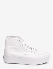 VANS - UA SK8-Hi Tapered Stackform - sportiska stila apavi ar paaugstinātu potītes daļu - canvas true white - 1