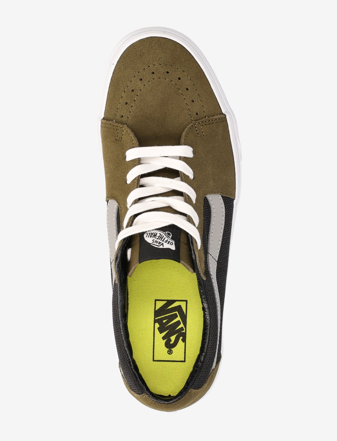Yellow sk8 top low vans