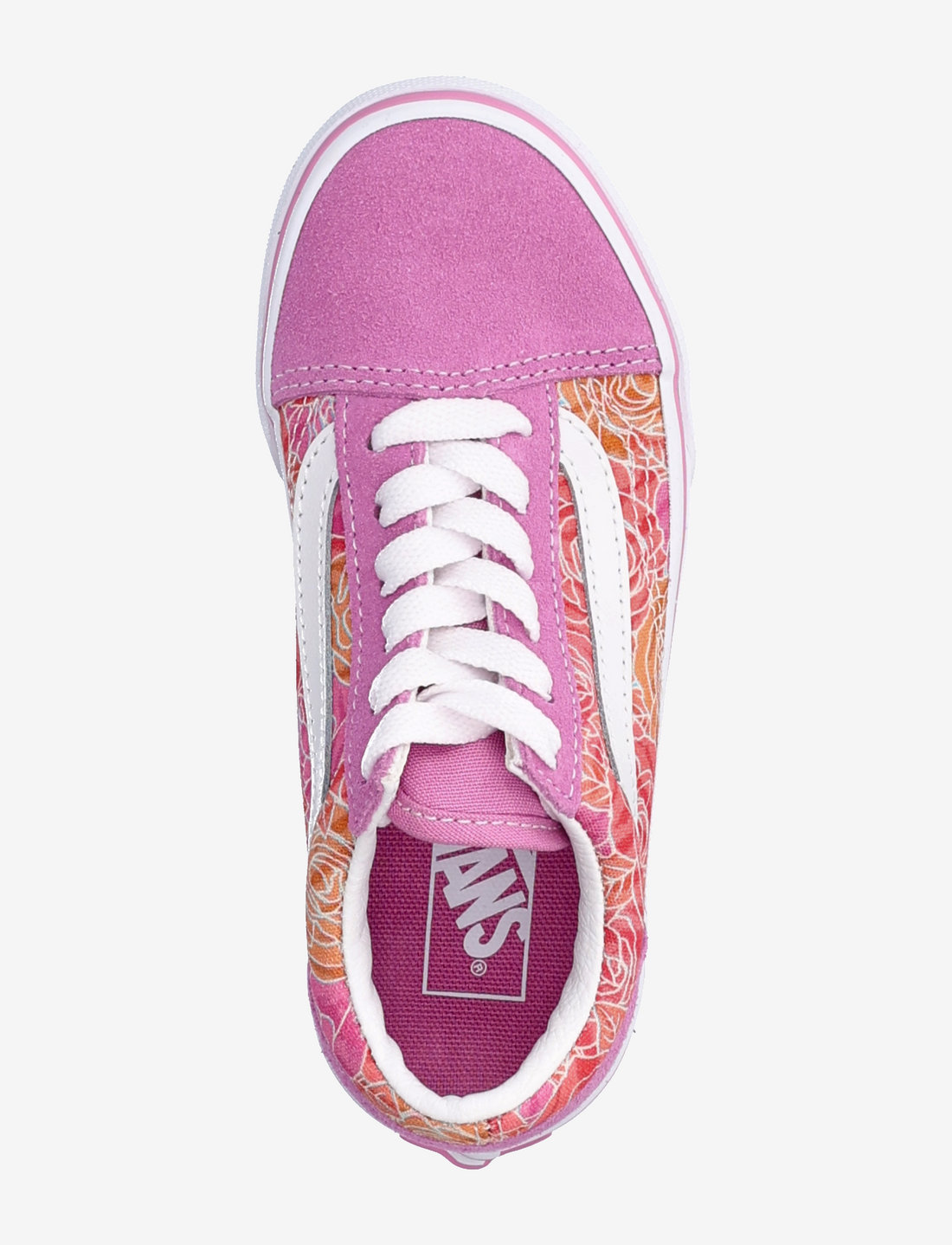 Vans old sales skool floral pink