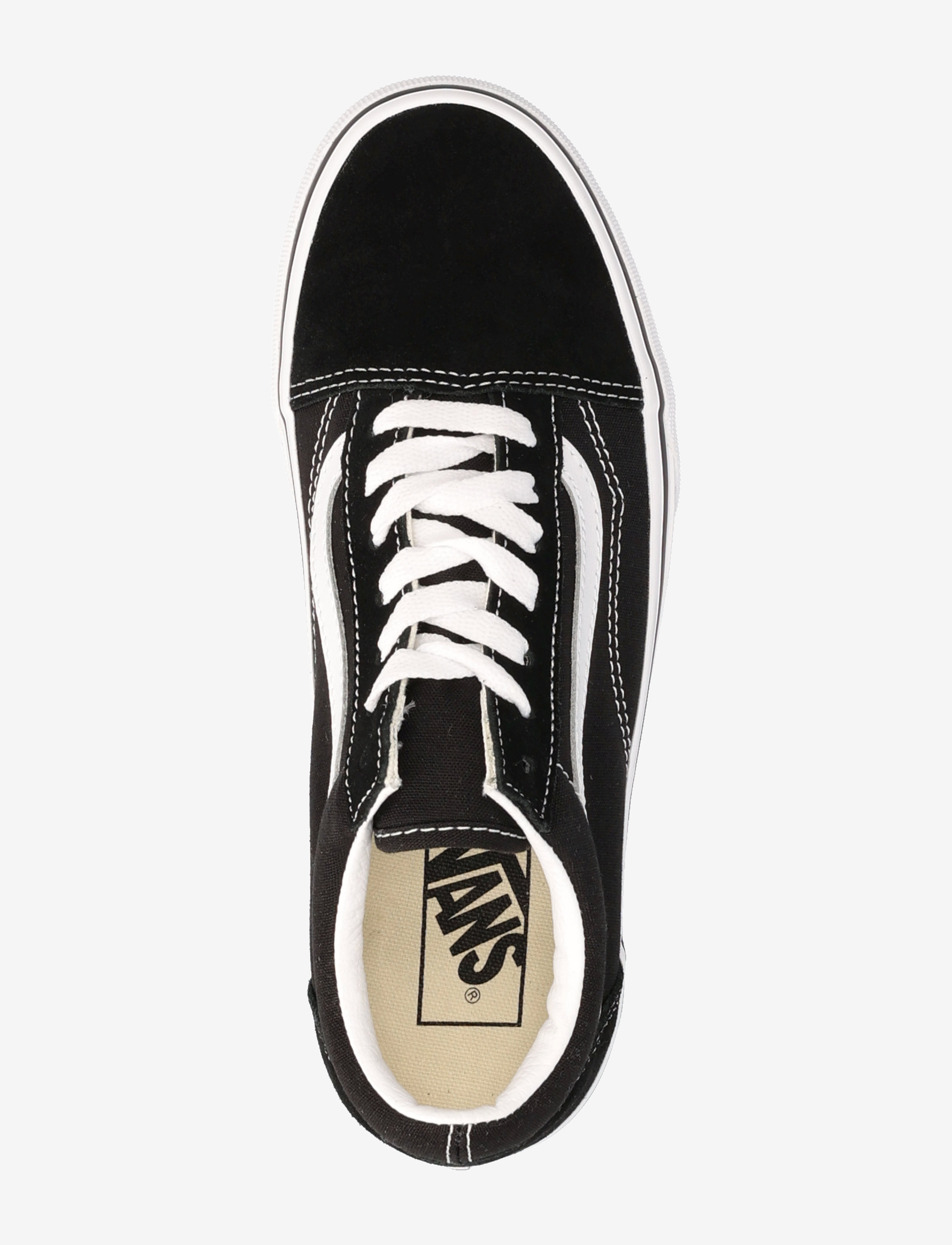 VANS - Old Skool Stackform - suede/canvas black/true white - 3