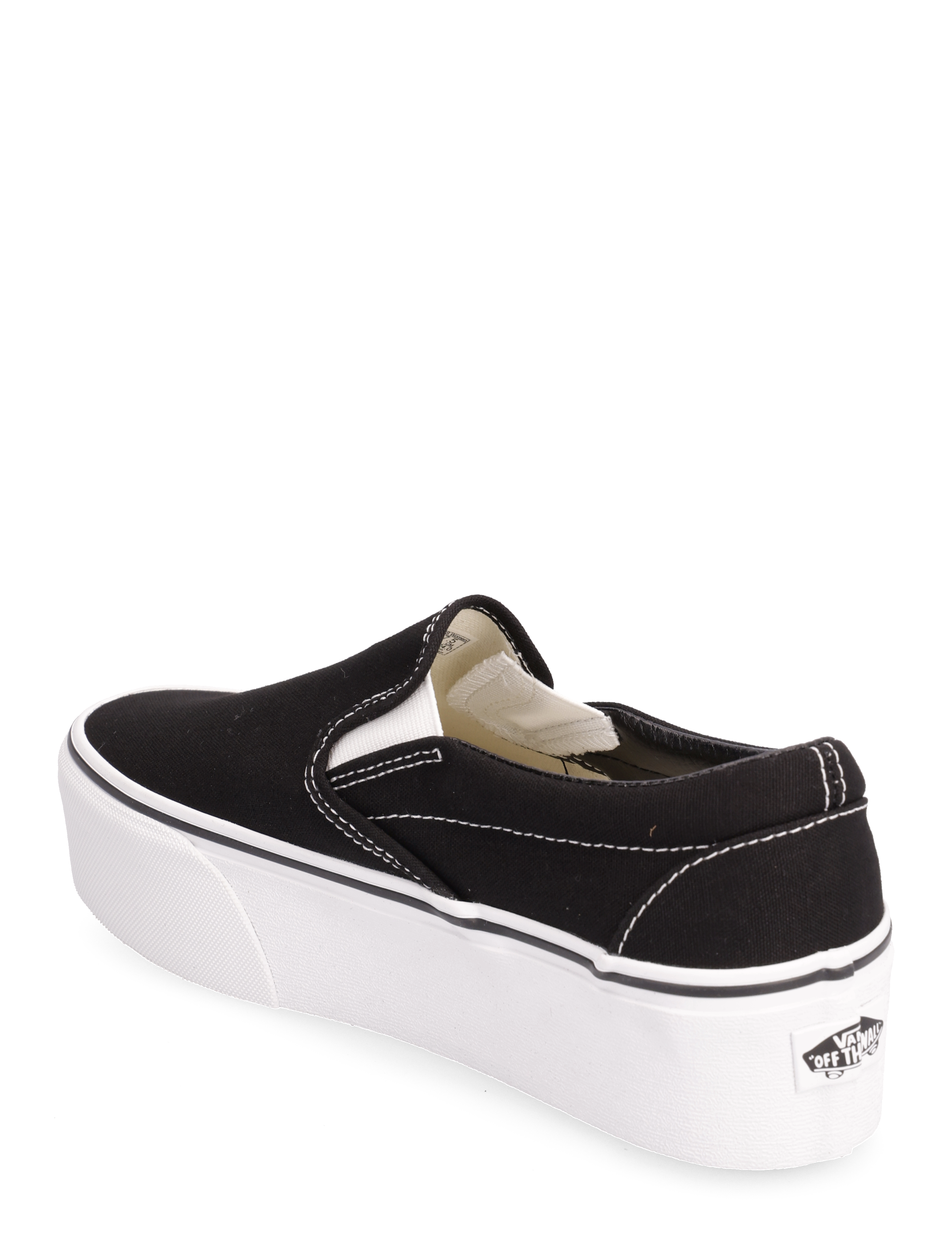 VANS - UA Classic Slip-On Stackform - canvas black/true white - 2